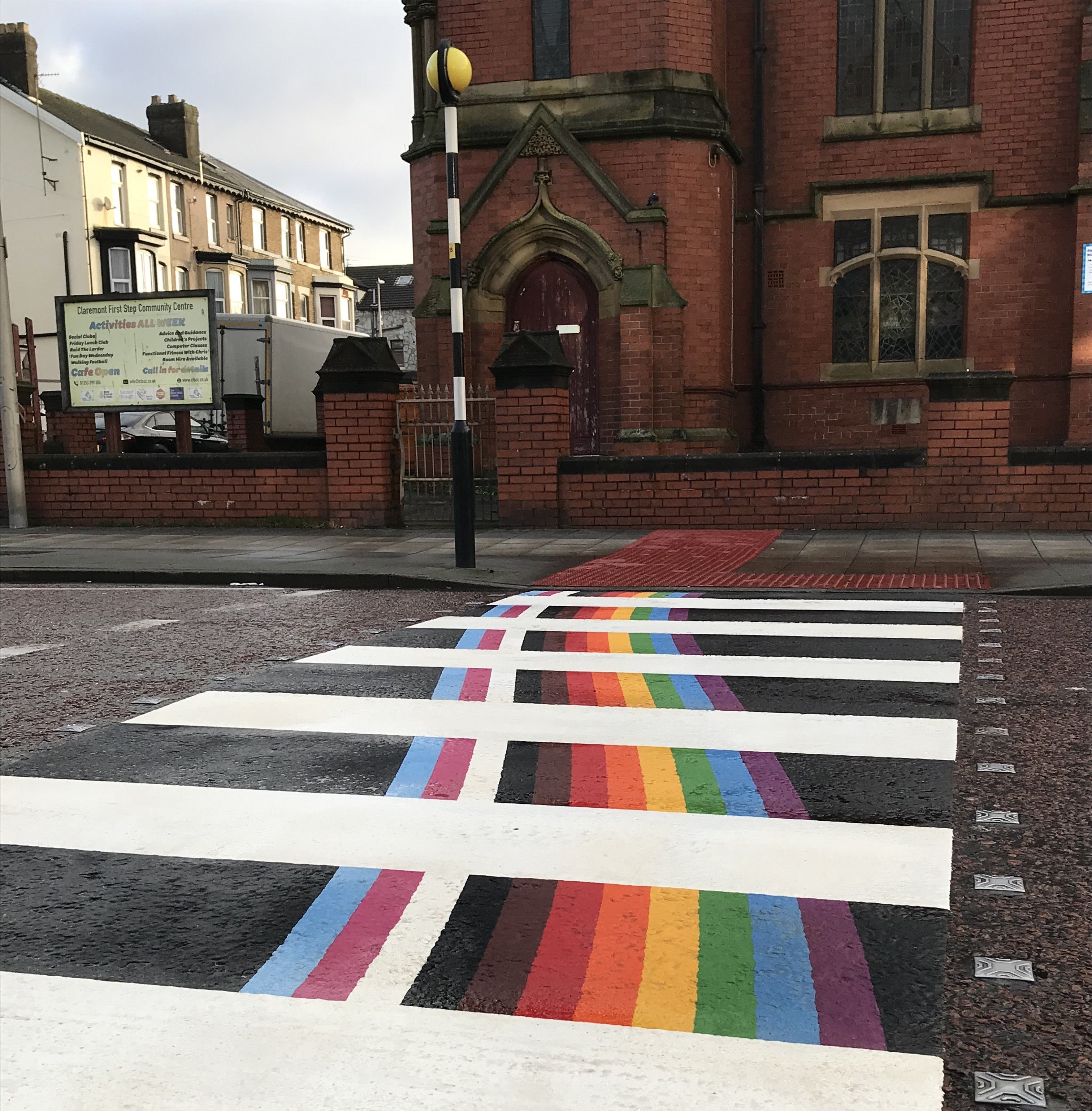 Blackpool zebra crossing
