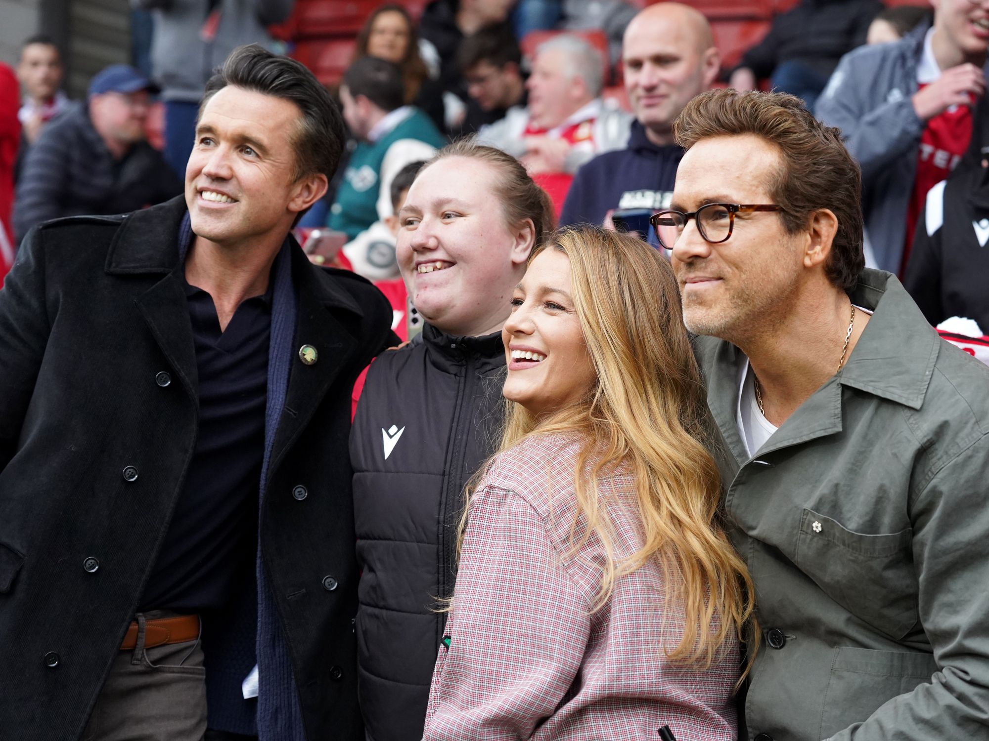 Blake Lively, Ryan Reynolds, Rob McElhenney