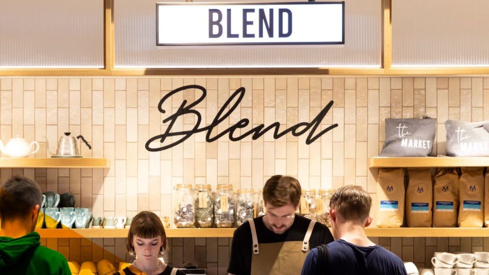 Blend coffee shop in 22 Broadsgate
