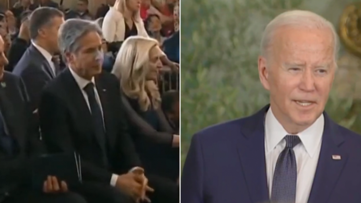 Antony Blinken WINCES as Joe Biden brands Xi Jinping a 'dictator'