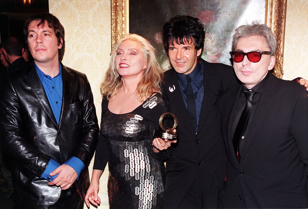 Blondie pictured in 1998