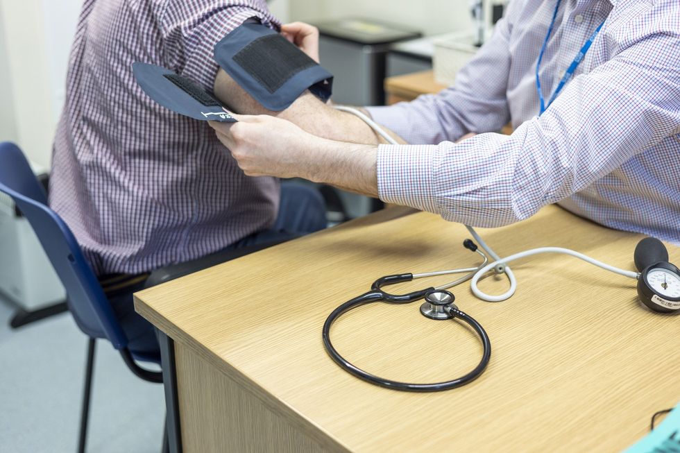 Blood pressure check
