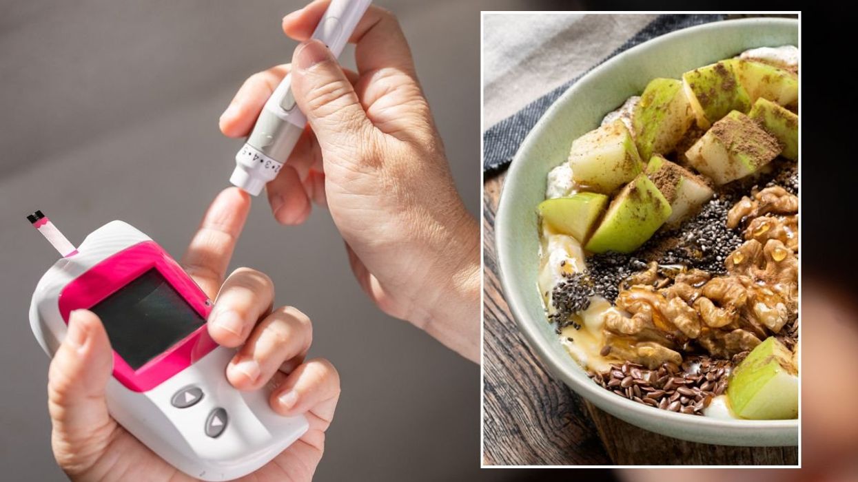 BLOOD SUGAR TEST AND BREAKFAST BOWL