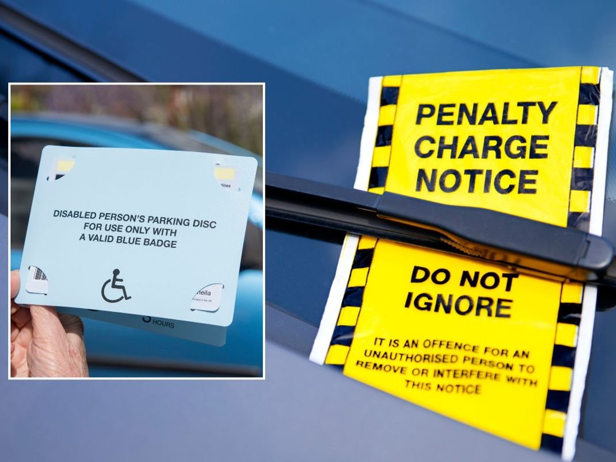 Blue Badge and a parking fine