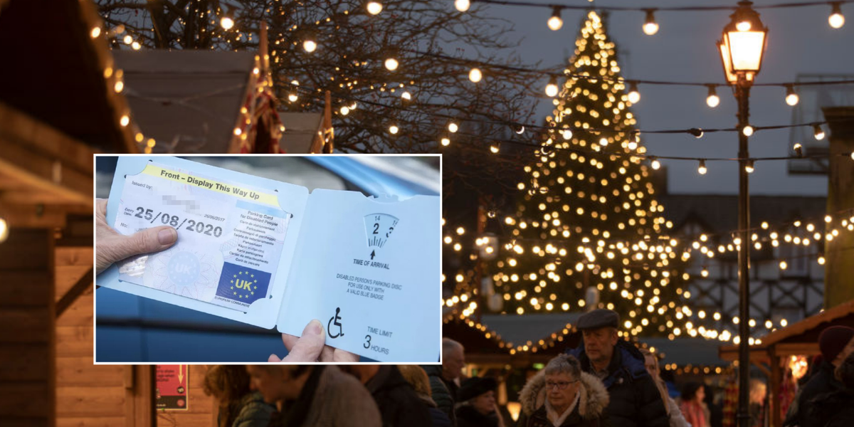 NextImg:Blue badge holders slapped with watered-down access to Christmas market amid council 'public safety' fears