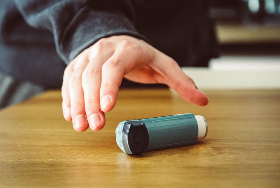 BLUE INHALER