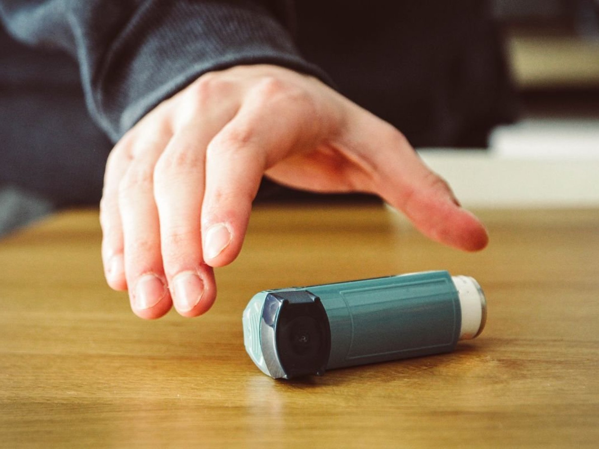 blue inhaler