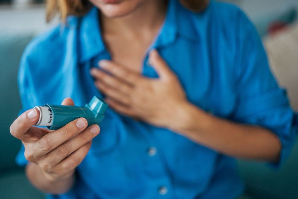 BLUE INHALER
