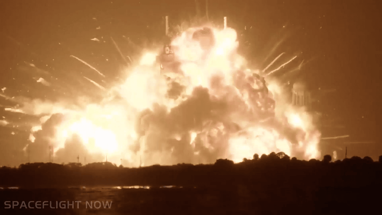 Blue Origin rocket explosion
