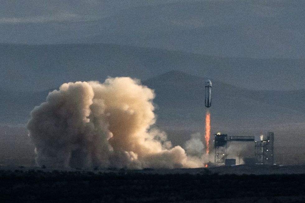Blue Origin space launch