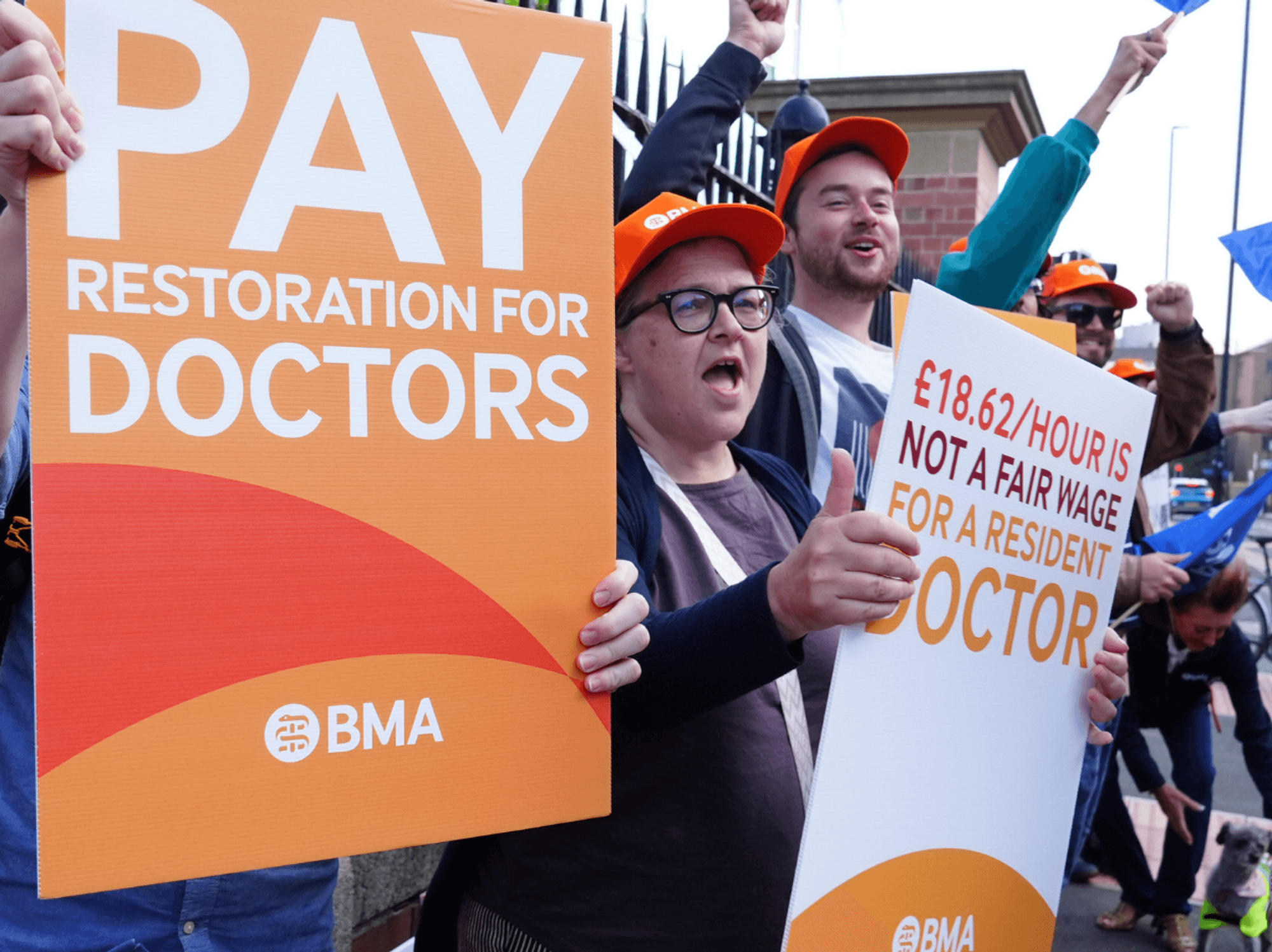 BMA resident doctors' strikes