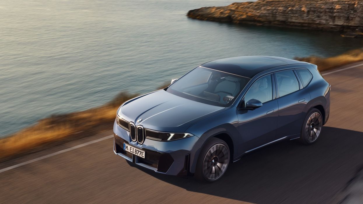 BMW electric SUV iX3 model