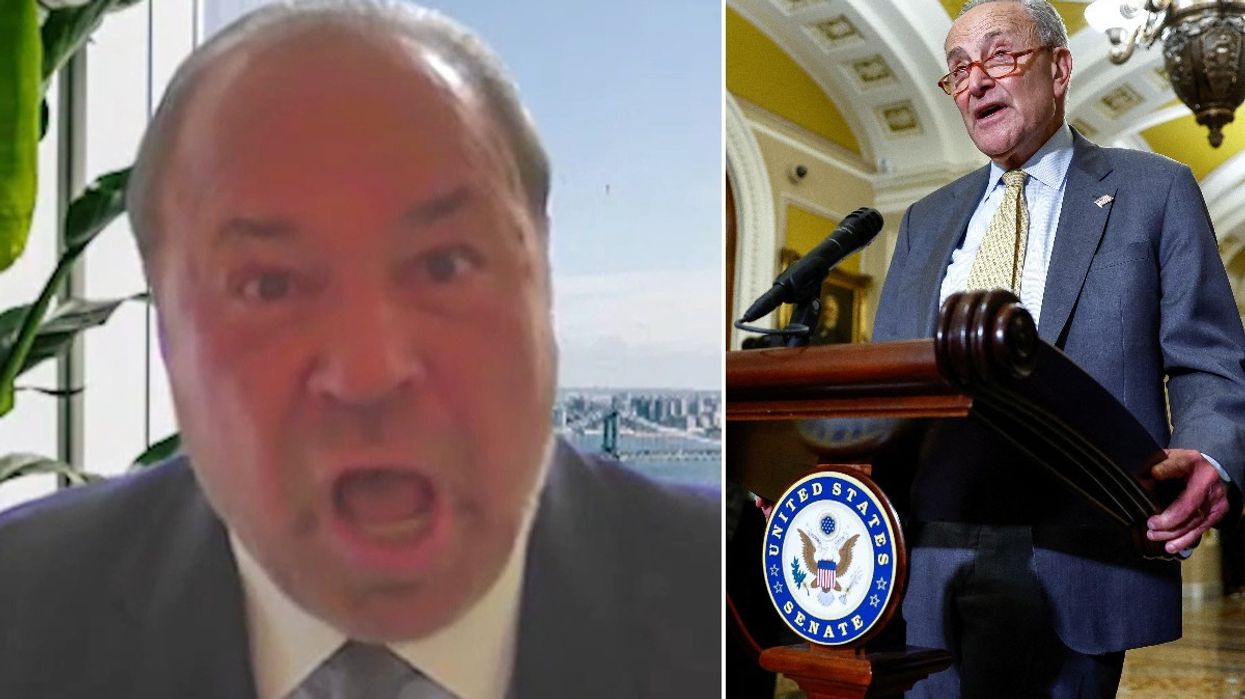 Bo Dietl and Senator Chuck Schumer