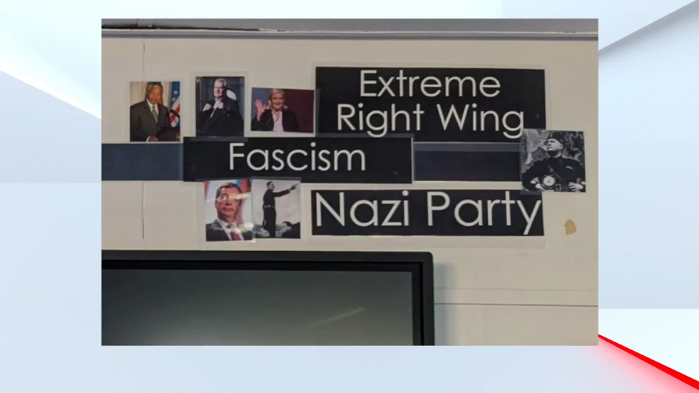 Board in an Ashfield school