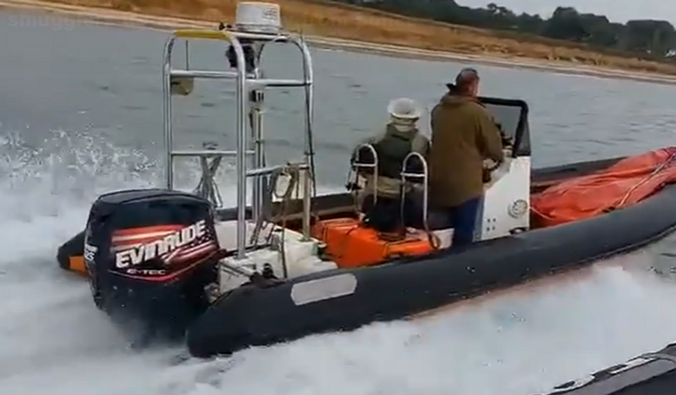Boat chase