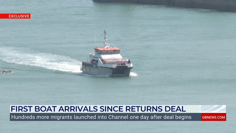 Boats arriving in the UK today
