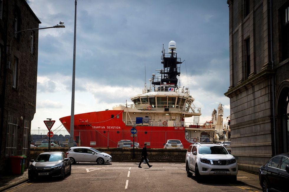 Boats carrying oil are now arriving in Aberdeen as frequently