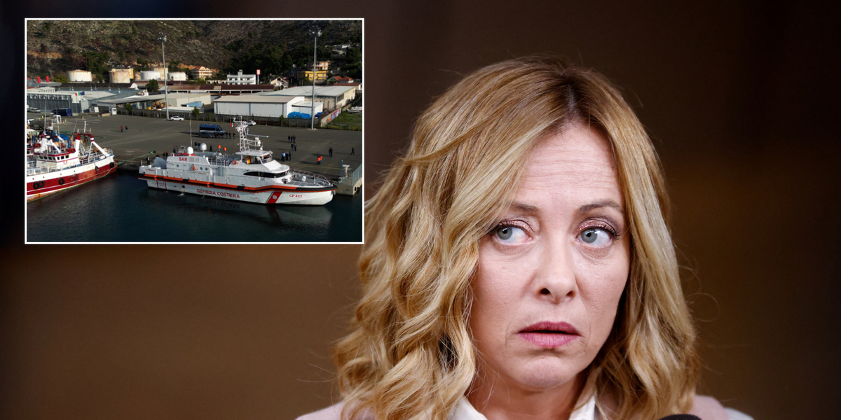 NextImg:Giorgia Meloni suffers blow as offshore camp migrants must be returned to Italy