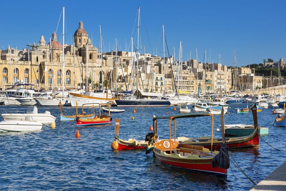 Boats in Malta