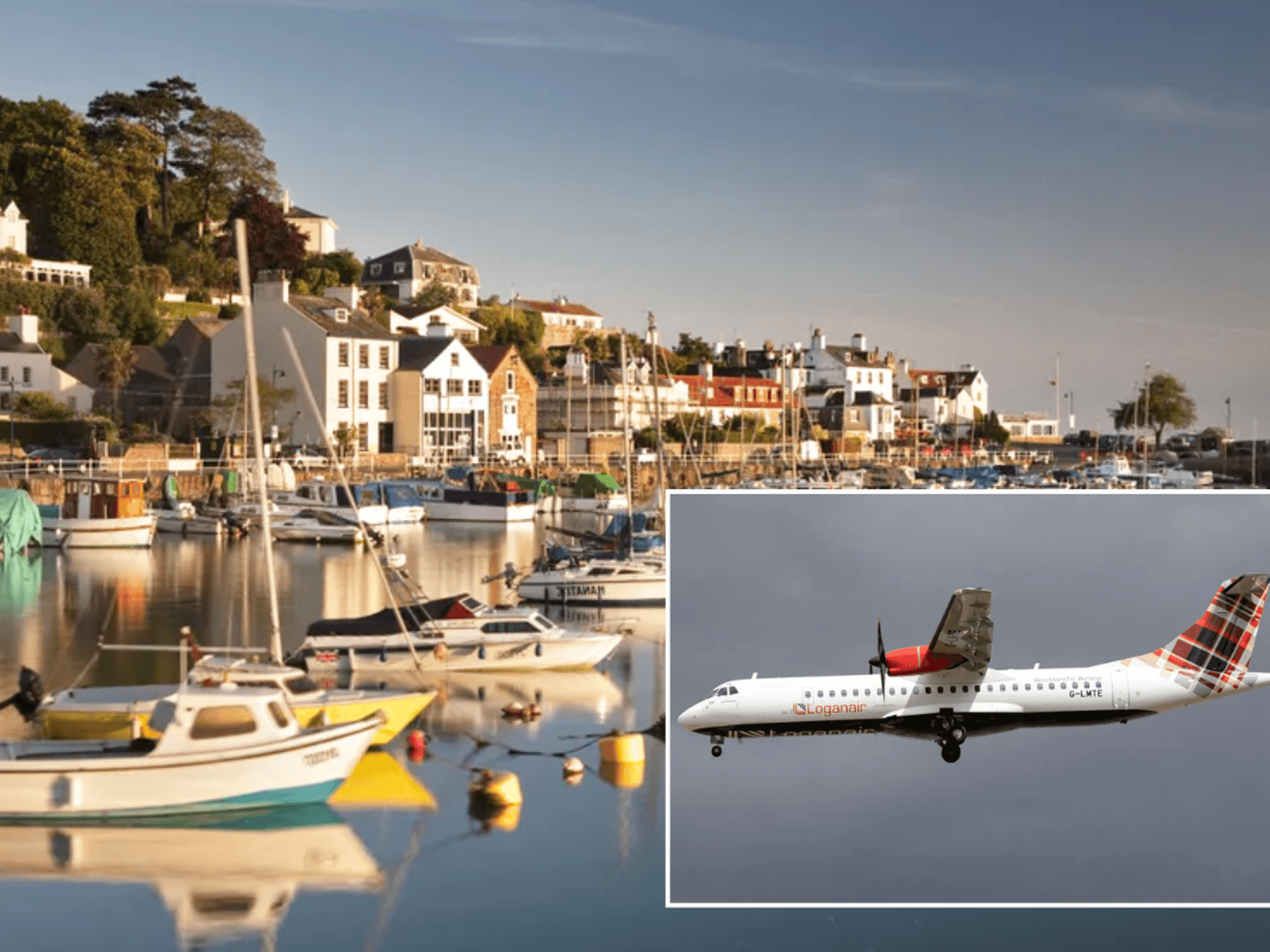 boats on water in Jersey