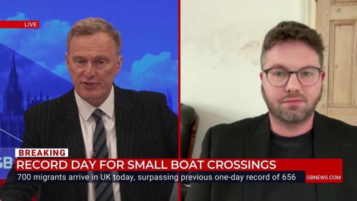 French border patrol will FINALLY intercept small boats crossing English Channel in the water
