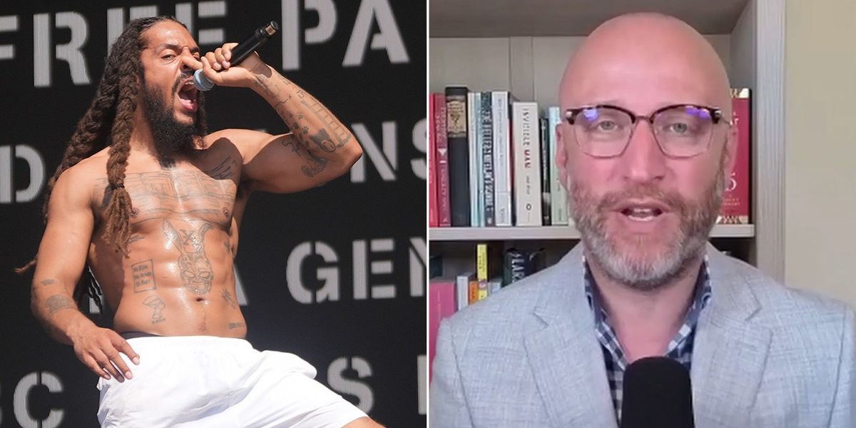 NextImg:Bob Vylan branded 'contemptible' after duo claim they are being 'targeted' over IDF chant: 'Predictable!'