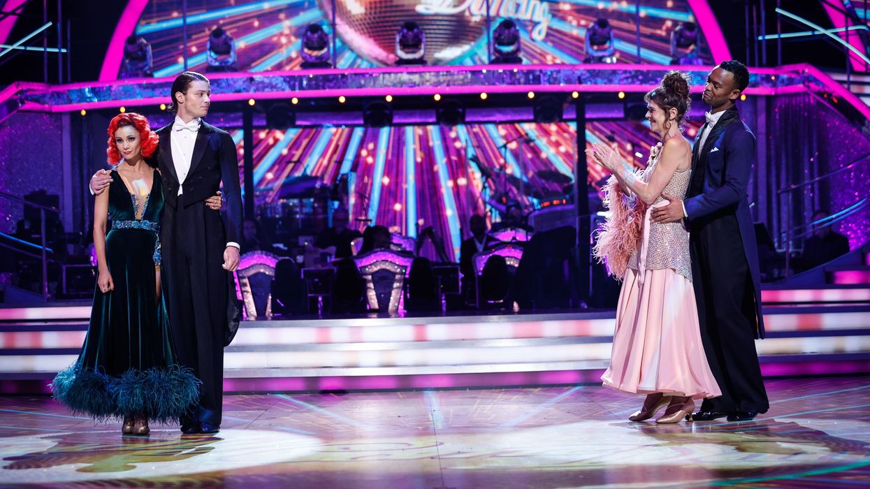 Bobby Brazier and Annabel Croft faced the semi-final dance-off