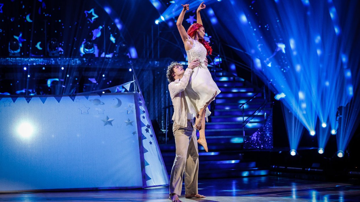 Bobby Brazier and Dianne Buswell