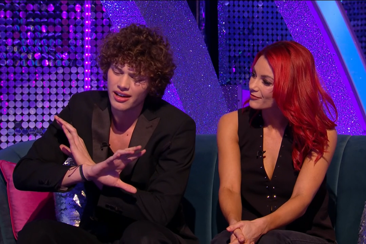 Bobby Brazier and Dianne Buswell