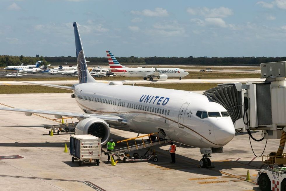 Boeing 737 plane