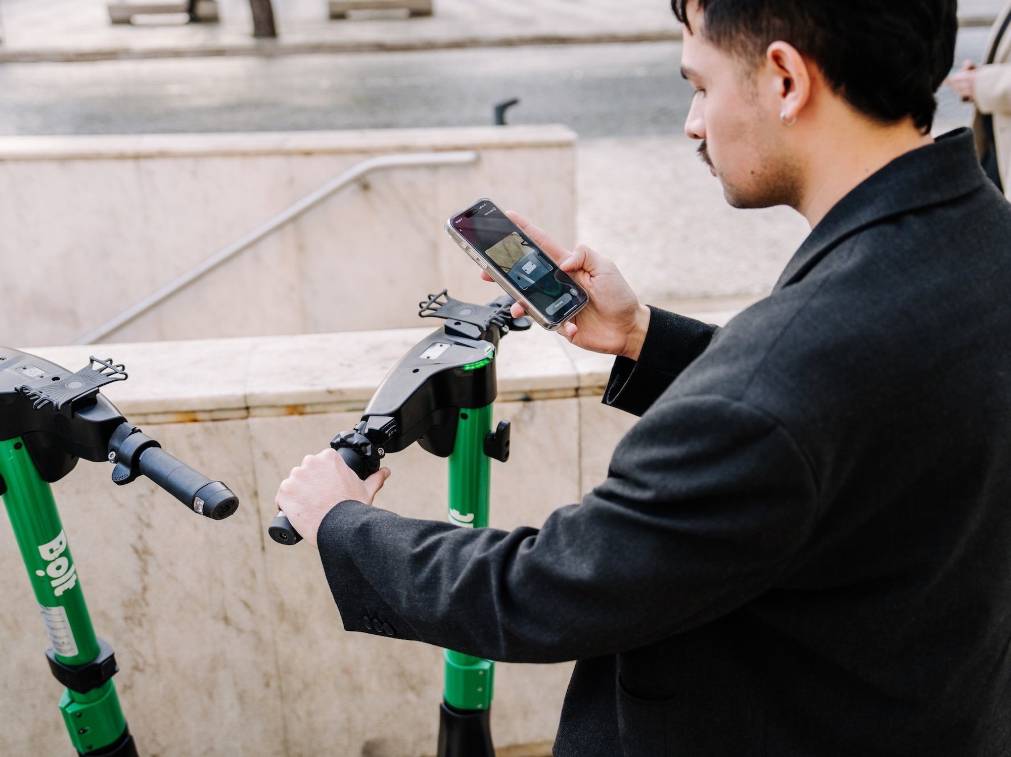 Bolt e-scooter parking