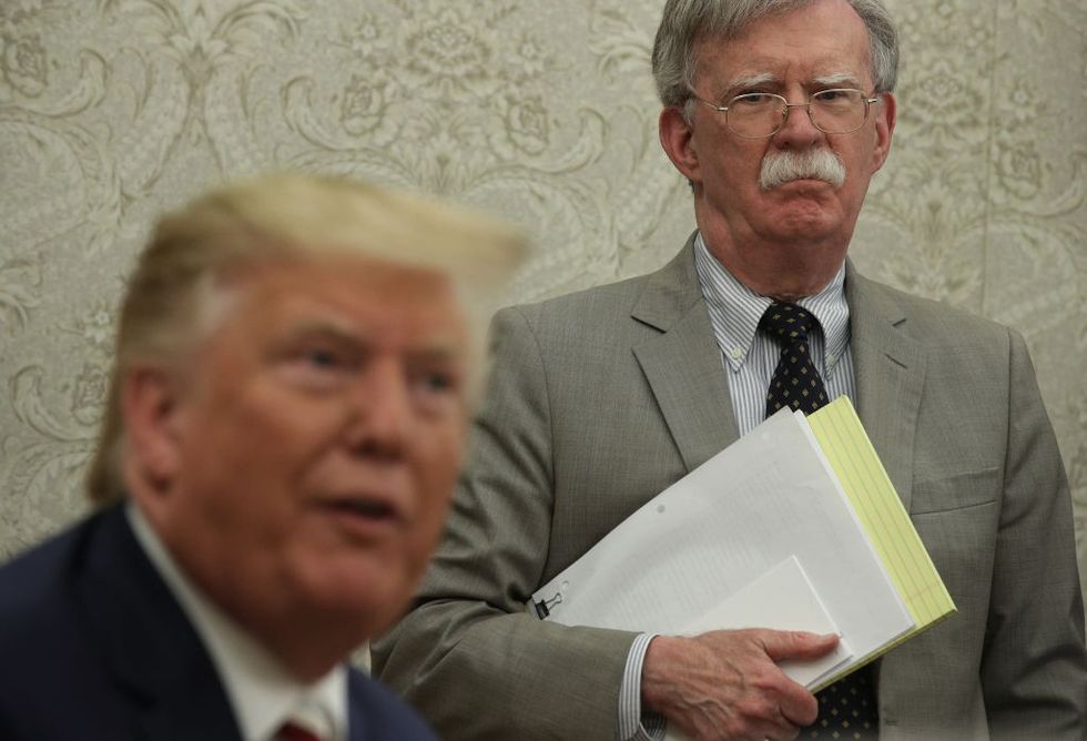 Bolton and Trump
