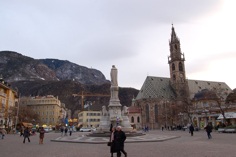 Bolzano city centre