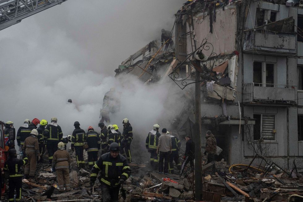 Bombing in Poltava