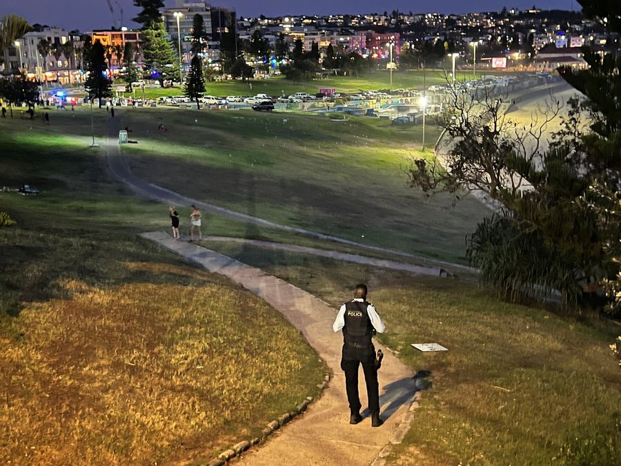 Bondi Beach after the shooting