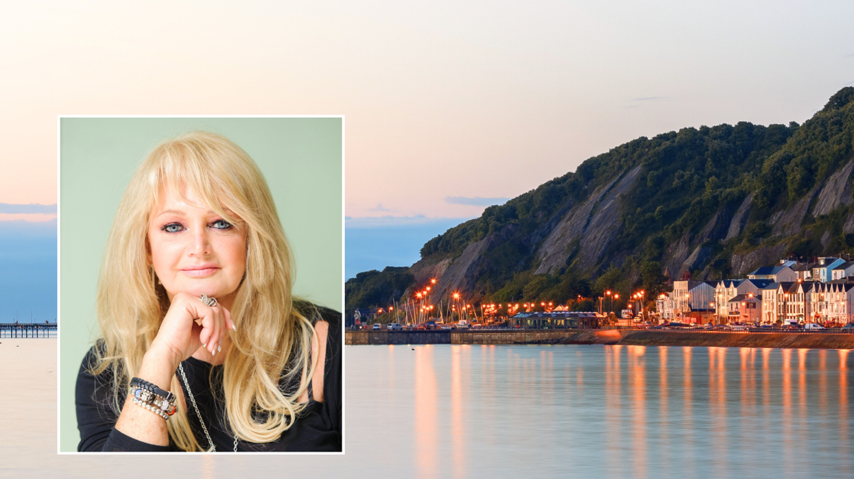 Bonnie Tyler Mumbles Wales