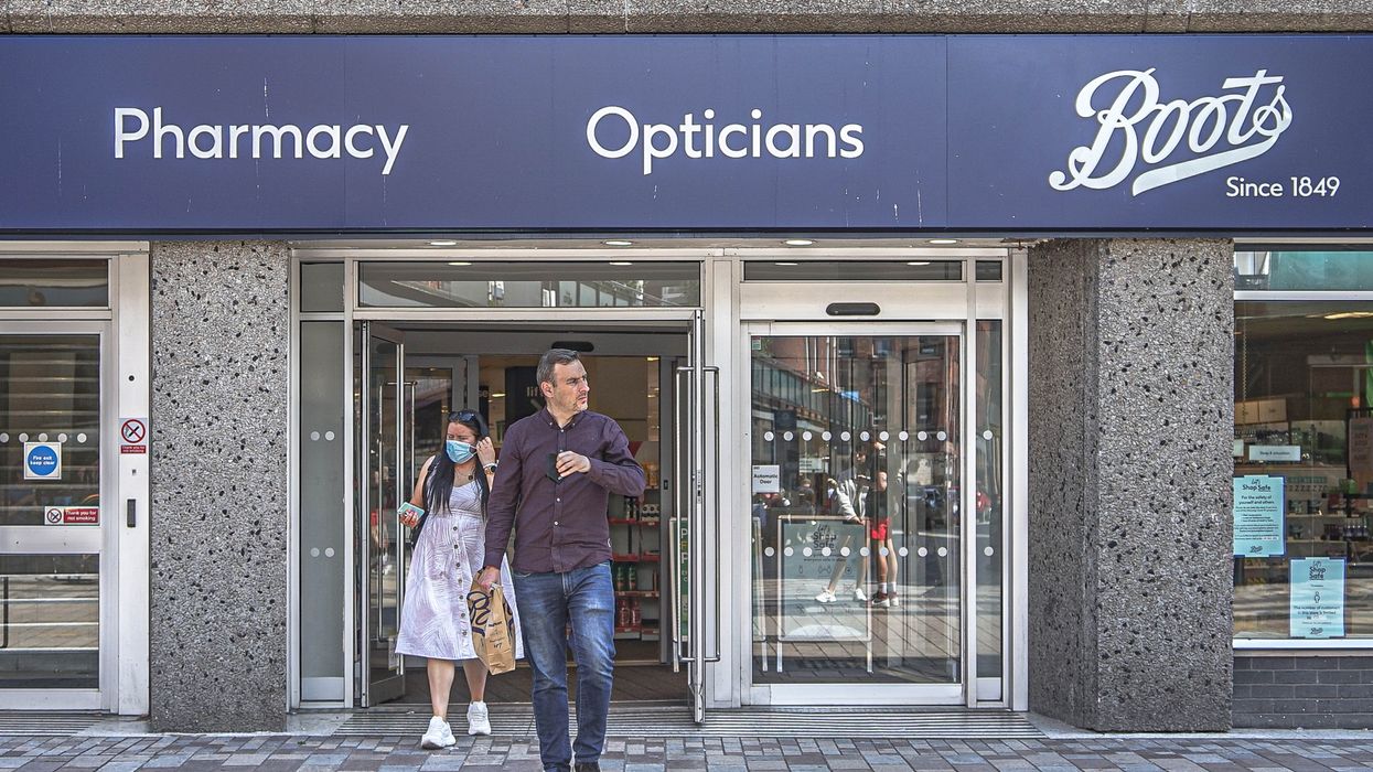 Boots opticians store
