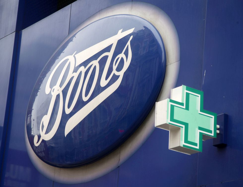 Boots pharmacy sign outside of store