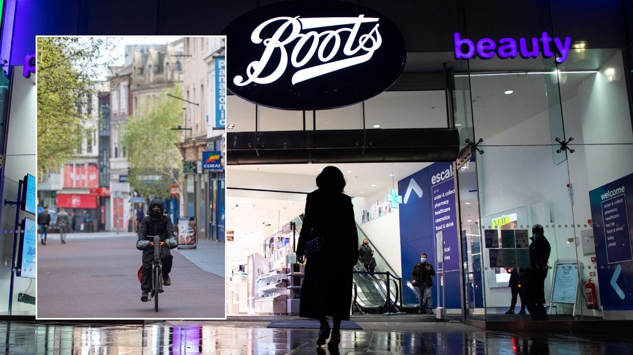 Boots store and UK high street