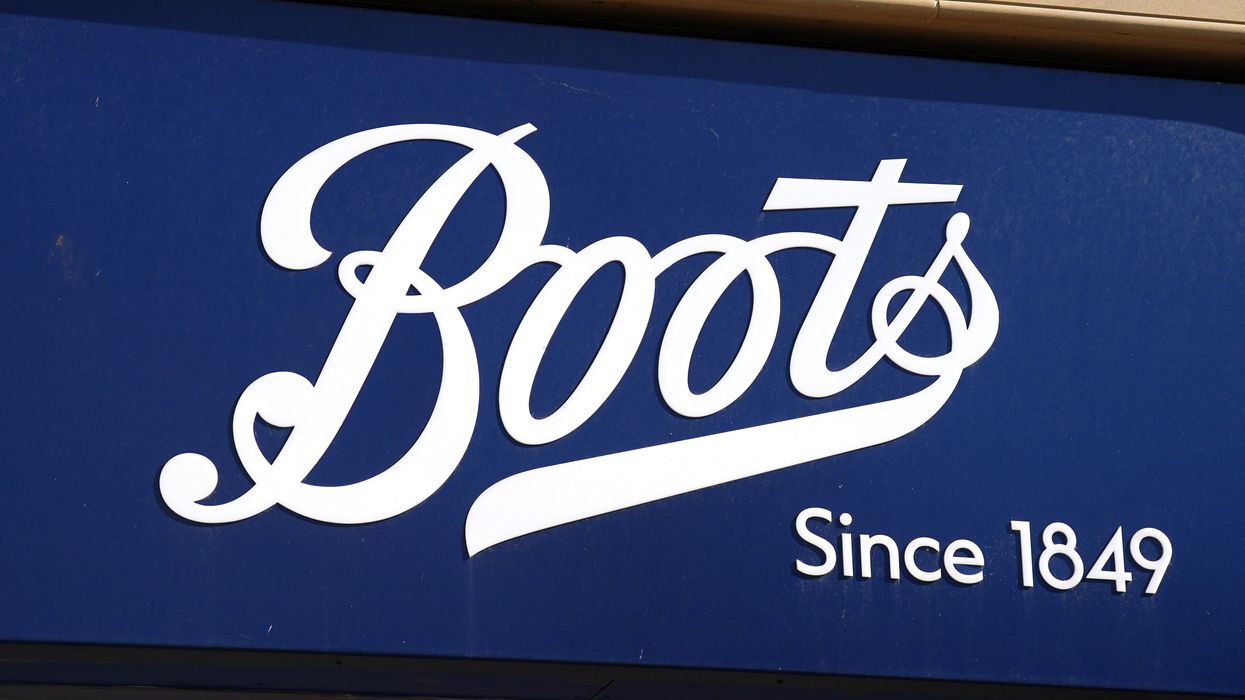Boots store sign