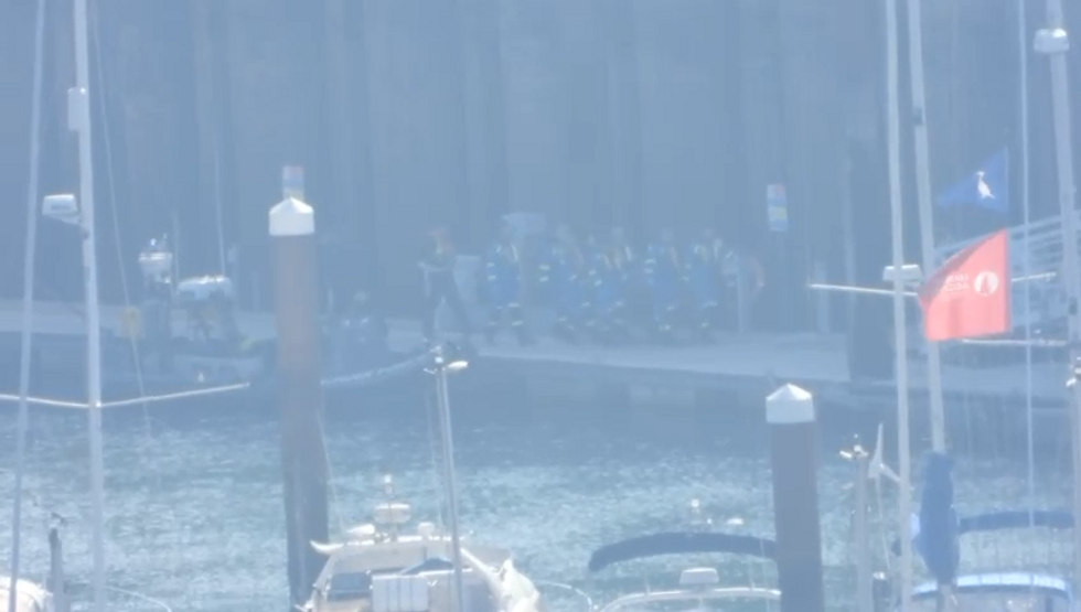 Border Force agents at Dover