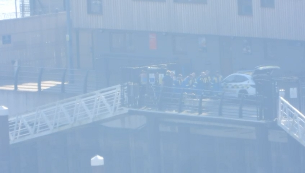Border Force at Dover