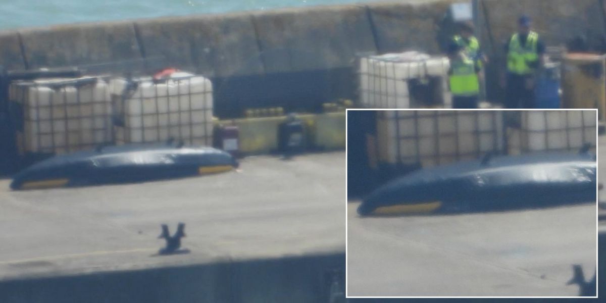 NextImg:Migrants found crossing Channel in KAYAK as hundreds more make the illegal journey in small boats