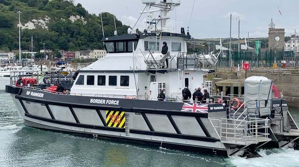 Border Force officers in Kent