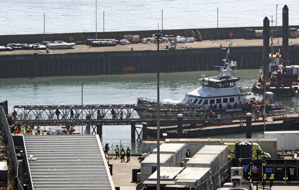 Border Force vessel in Kent
