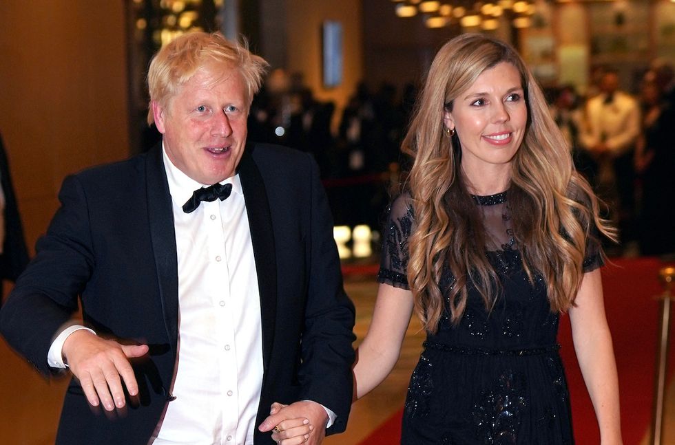 Boris and Carrie Johnson are said to be planning a party to celebrate their marriage