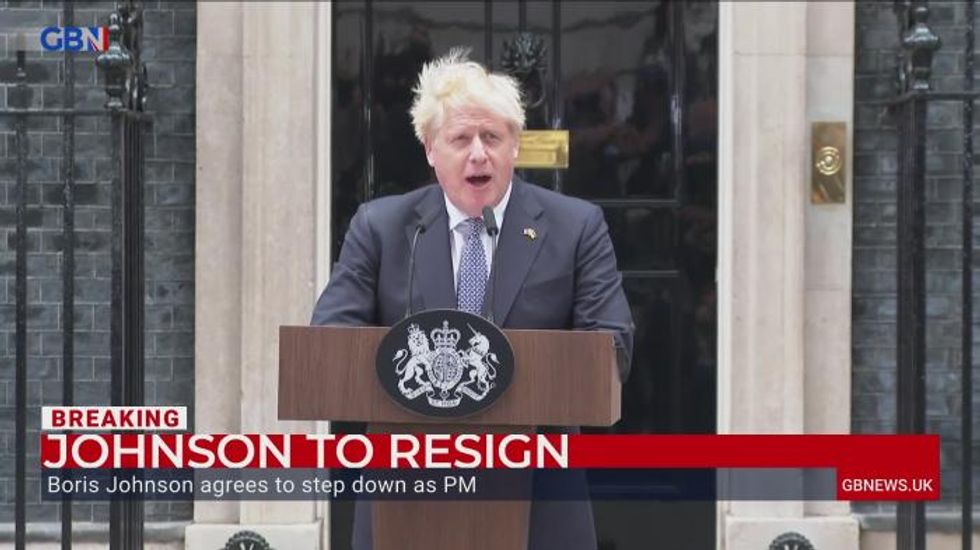 Joe Biden snubs Boris Johnson in statement following PM’s resignation