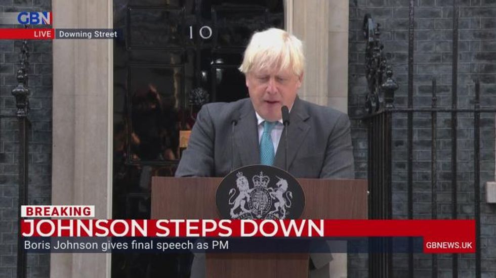 Boris Johnson appears to hint at return plans by comparing himself to Ancient Rome's Cincinnatus