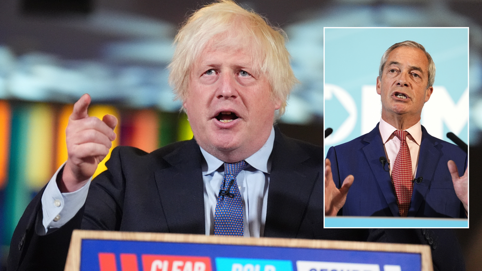 Boris Johnson and Nigel Farage