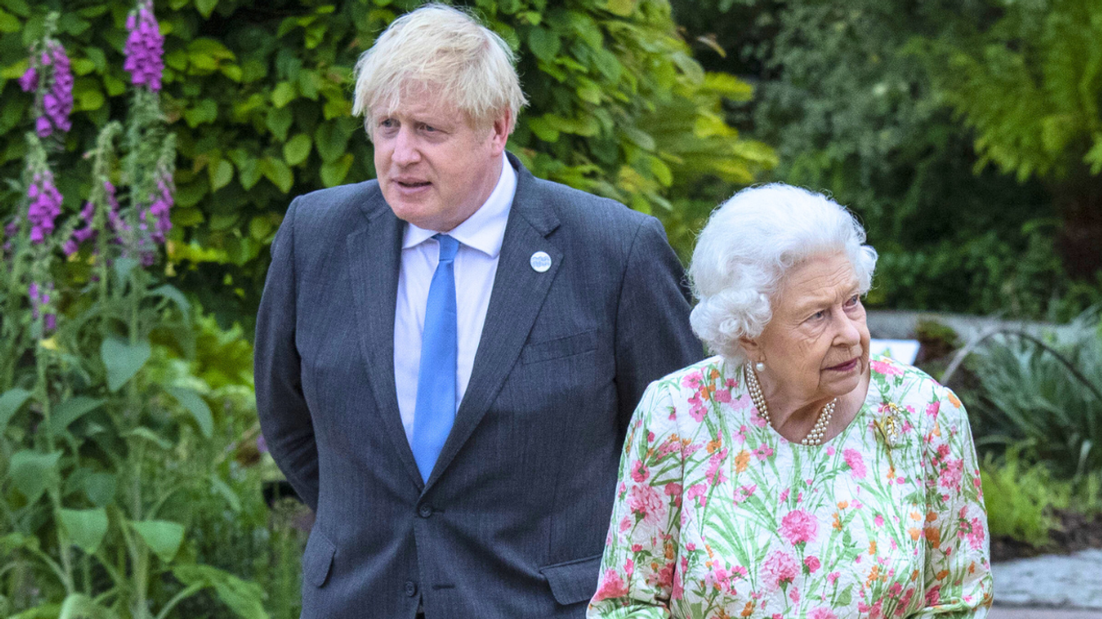Boris Johnson and Queen Elizabeth II